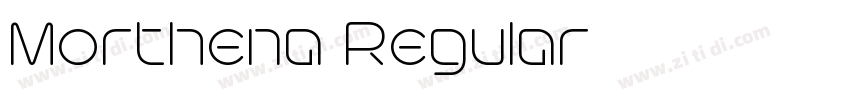 Morthena Regular字体转换 Morthena Regular字体转换